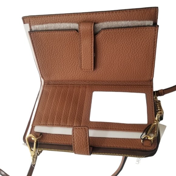 Calvin Klein Monogram‎ Logo Zip Top Swing Bag - Picture 5 of 6